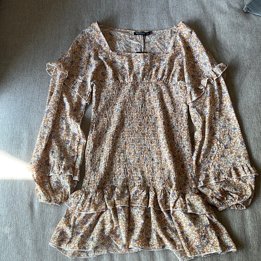 Floral mini dress